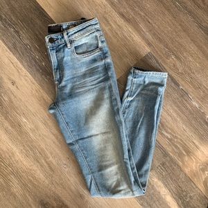 alexander wang light wash jeans